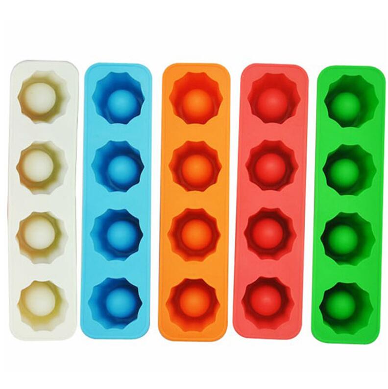 Ice Cube Tray Mold Makes Shot Glasses Ice Mould Novelty Gifts Ice Tray Summer Drinking Tool Ice Shot Glass