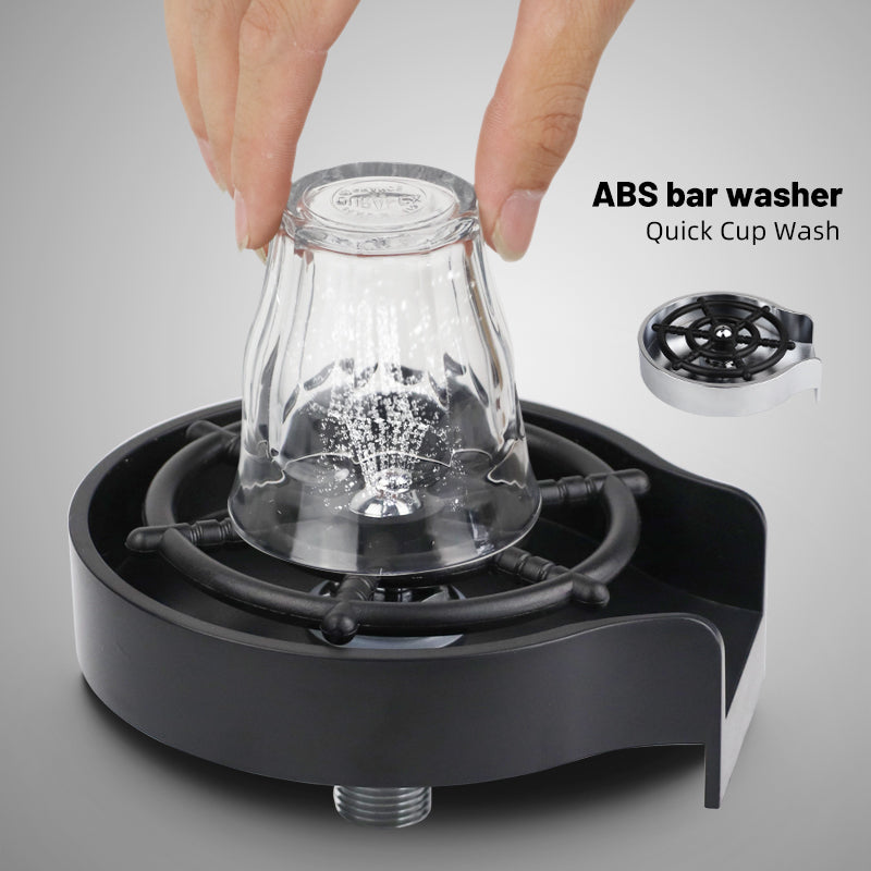 Cup Washer Sink High-pressure Spray Automatic Faucet Coffee Pitcher Wash Cup Tool Kitchen