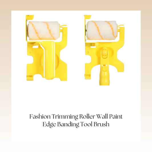 Fashion Trimming Roller Wall Paint Edge Banding Tool Brush