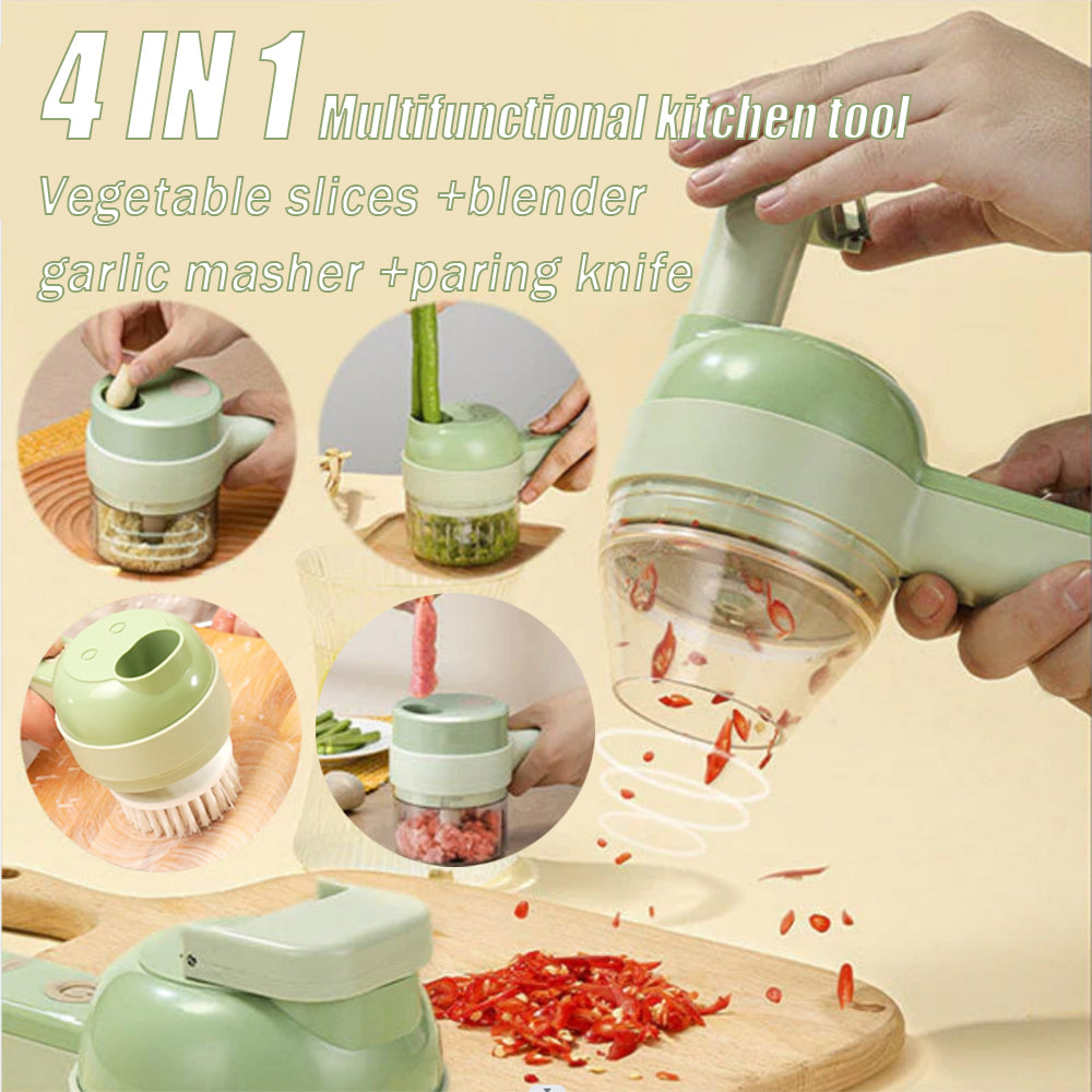 Multifunctional Cooking Machine Wireless Electric Meat Grinder Baby Food  Tool