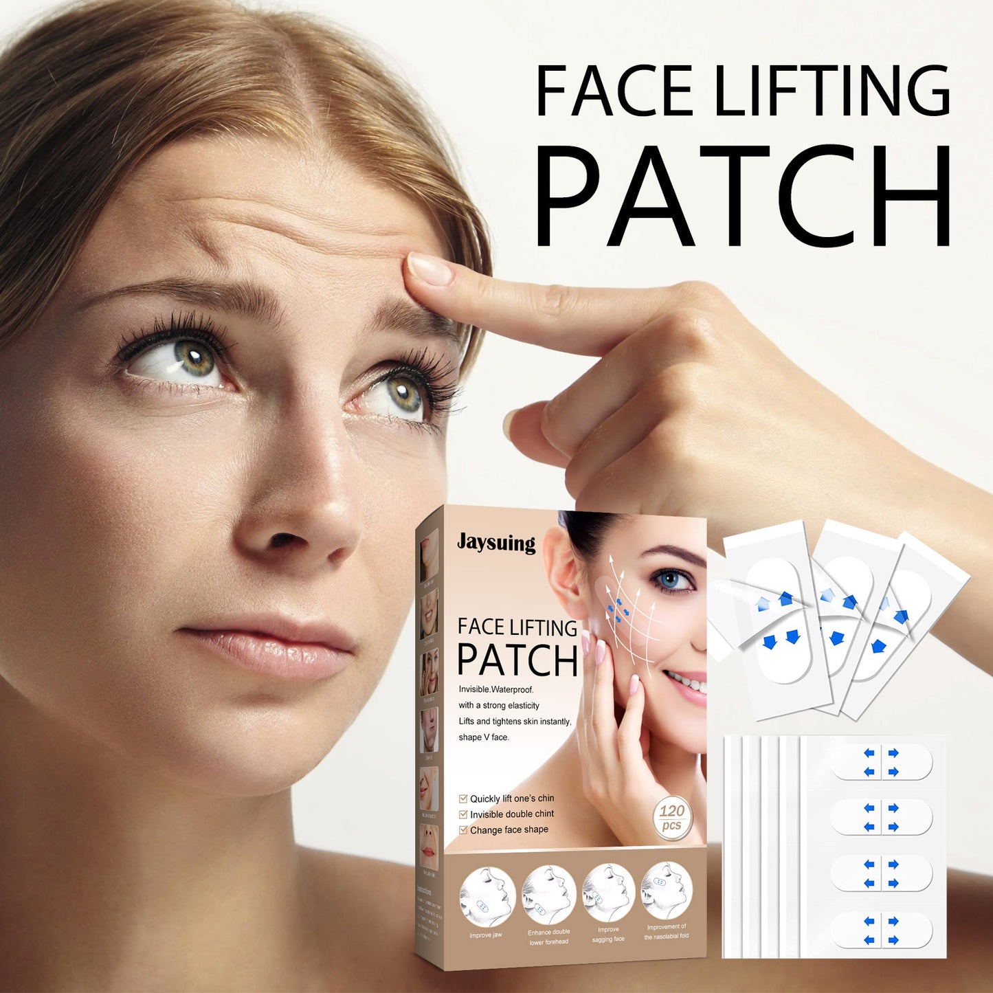 Face Lifting V-Shaping Sticker Slim Face Invisible