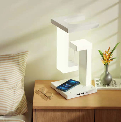TABLE LAMP FOR SMARTPHONE WIRELESS CHARGING