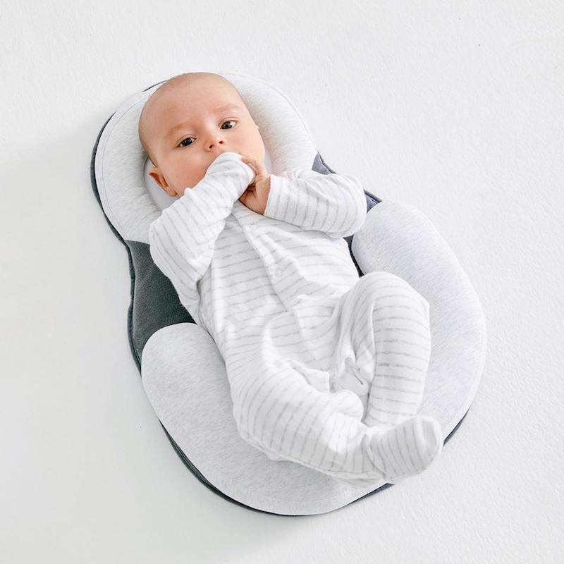 Portable Baby Bed Ergonomic Head Support Pillow