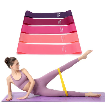 Portable Yoga Resistance Fitness Rubber Band